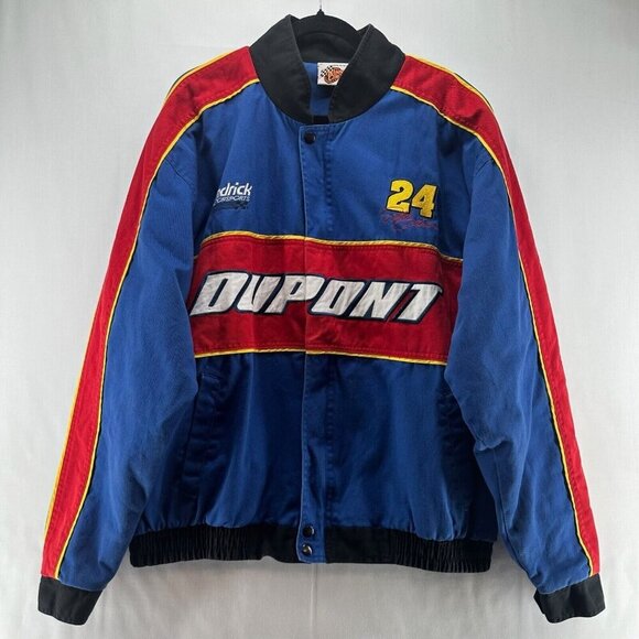Winners Circle Other - Vintage Winner's Circle Jacket Mens Sz XL NASCAR Racing #24 Jeff Gordon Blue Red